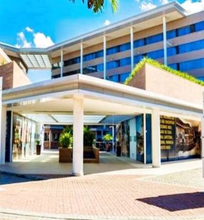 Fachada do Vértice Mall & Offices, no Recreio dos Bandeirantes